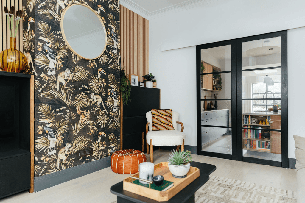 Sliding doors for living rooms | How to save space in a small living room