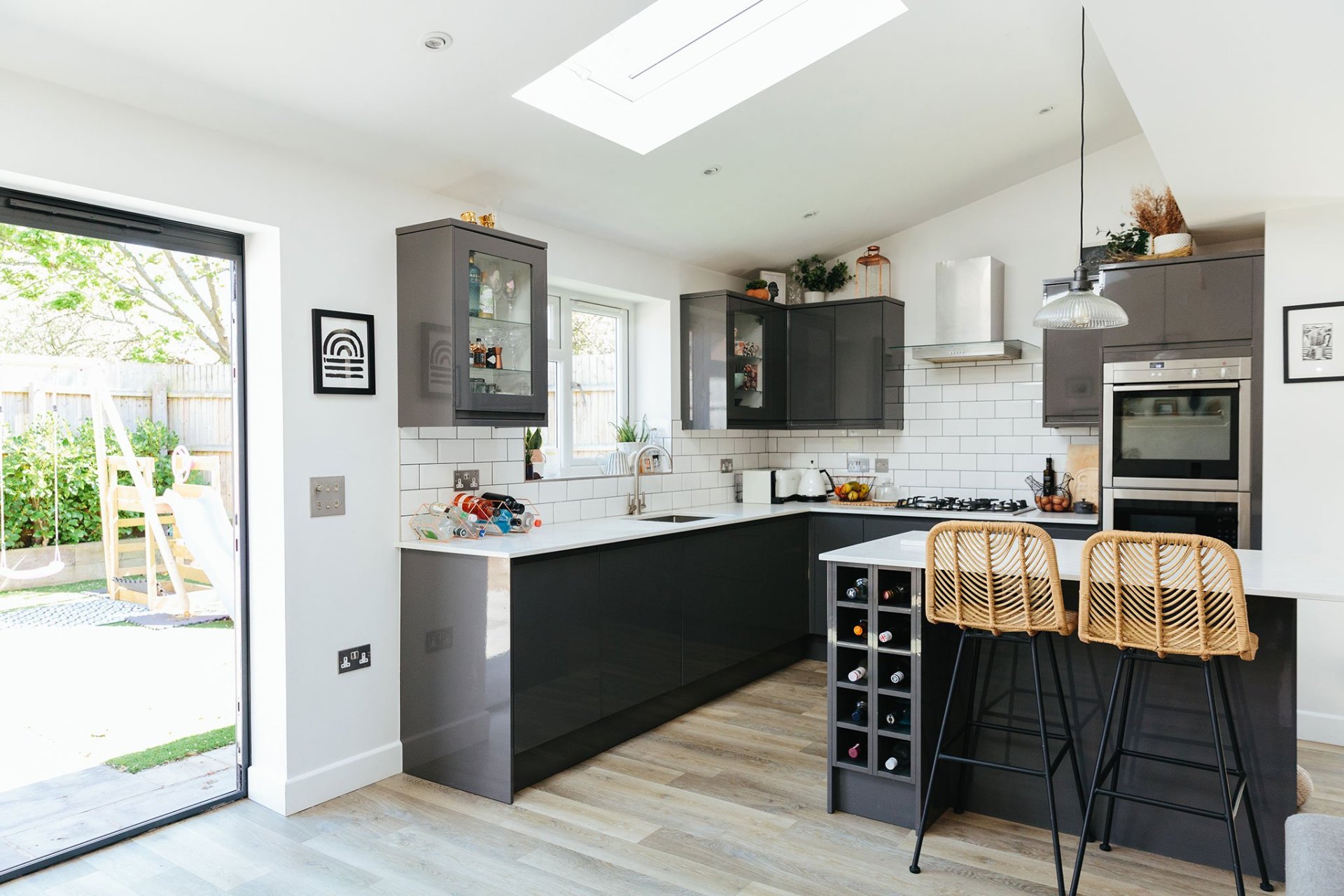 Grey kitchen colour palette