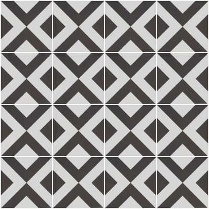 Geo Mono Porcelain - 185 x 185mm