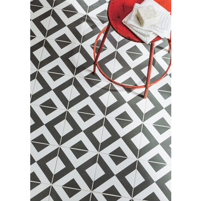 Geo Mono Porcelain - 185 x 185mm