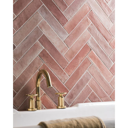 Hoxton Pink Gloss Porcelain
