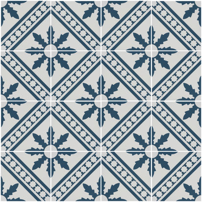 Melrose Navy Porcelain