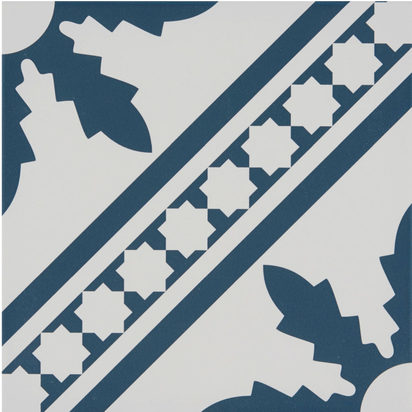 Melrose Navy Porcelain