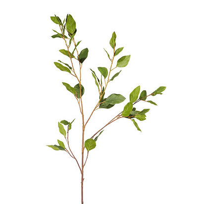 Faux Eucalyptus Stem - Green