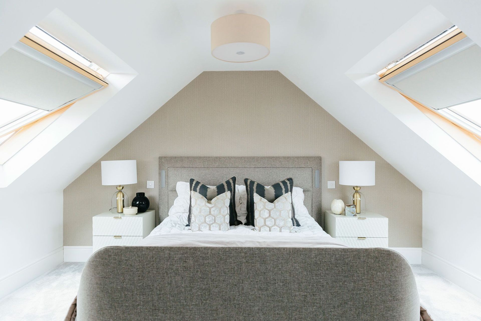Master bedroom in loft conversion