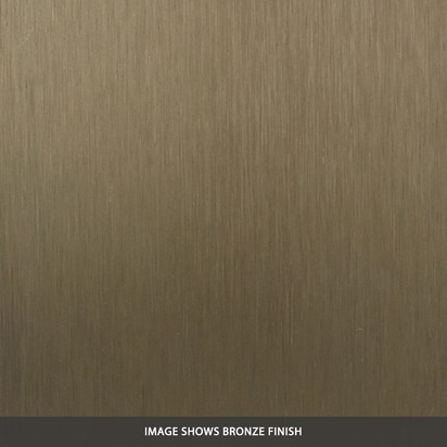 Reina Fano Bronze Satin Aluminium Heated Ladder Towel Radiator