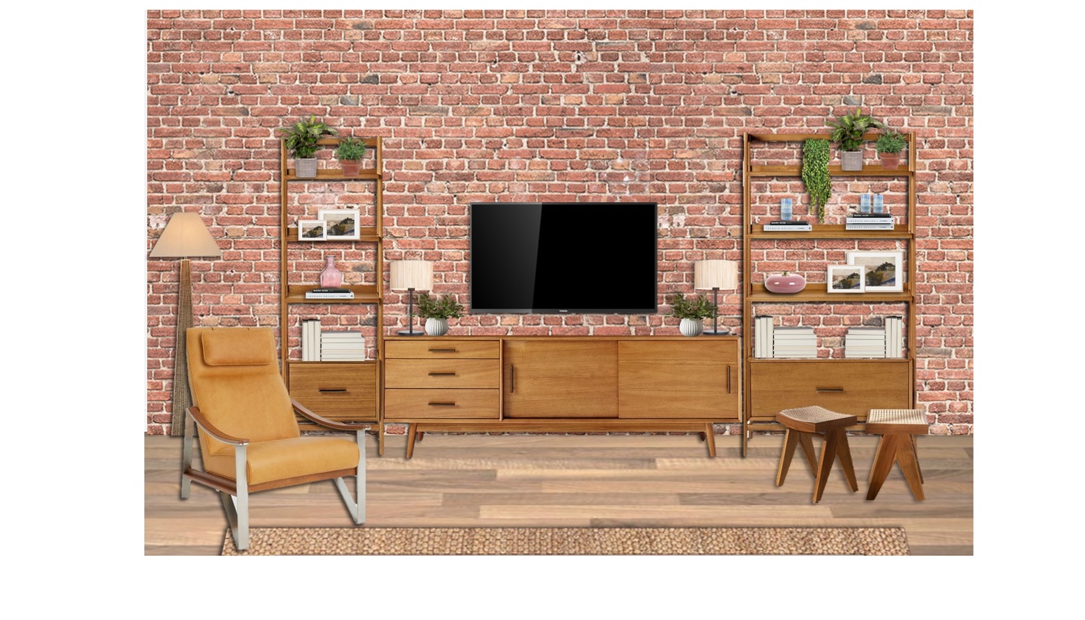 Tv wall