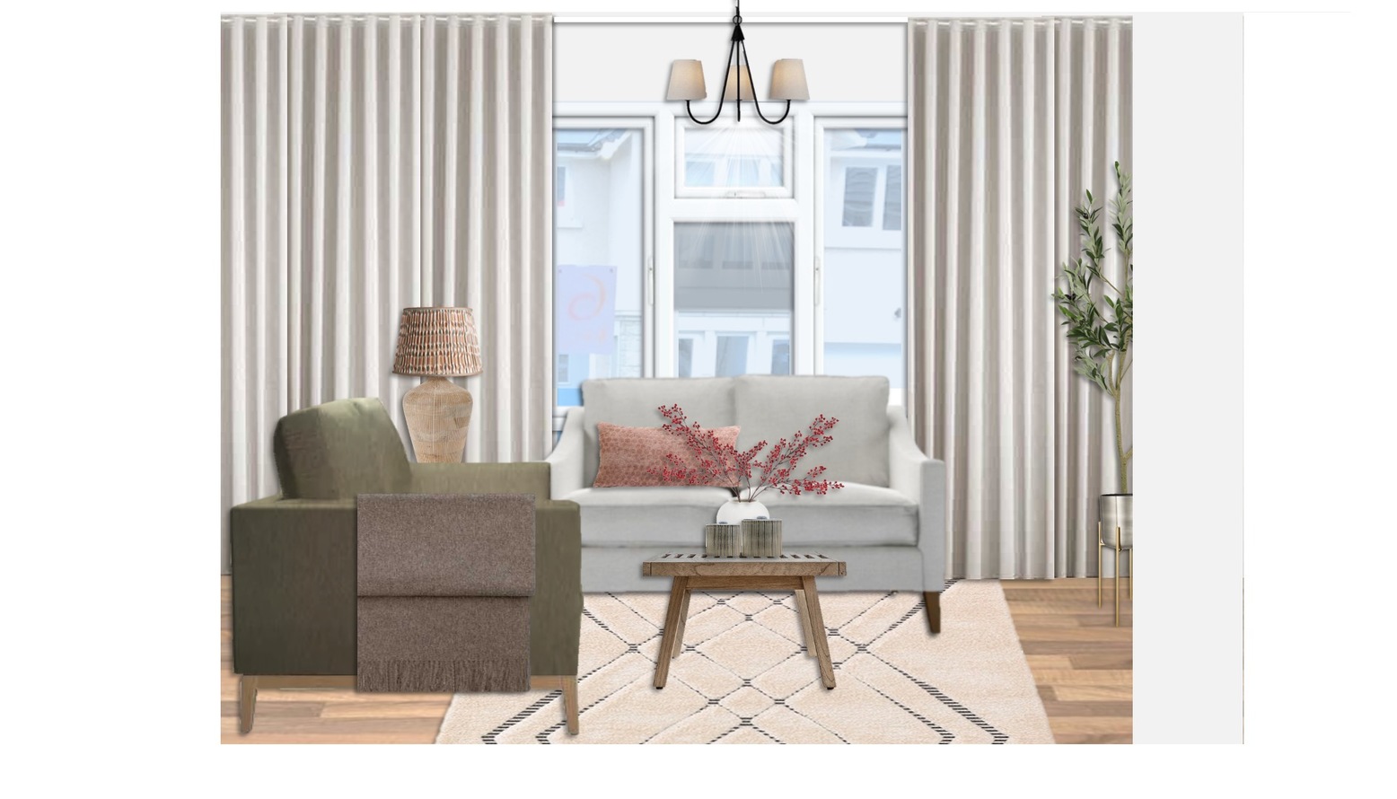 View of 2-seat sofa