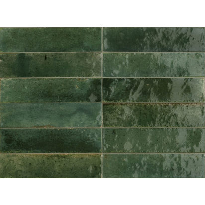 Hoxton Bottle Green Gloss Porcelain