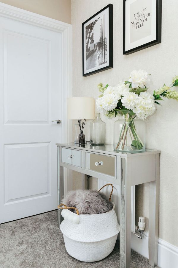Monochromatic hallway inspiration