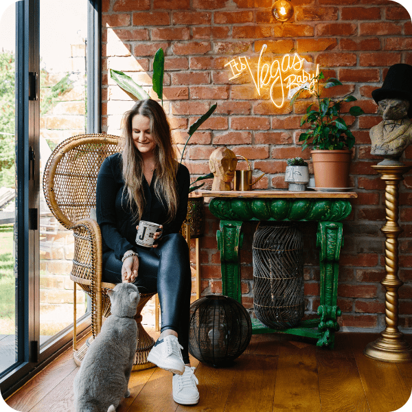 Jess’ eclectic, industrial inspired home