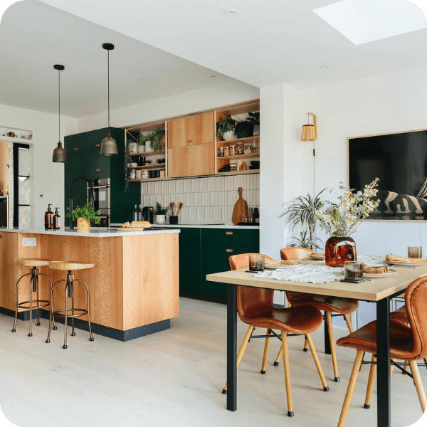 How to design the dream open plan living room