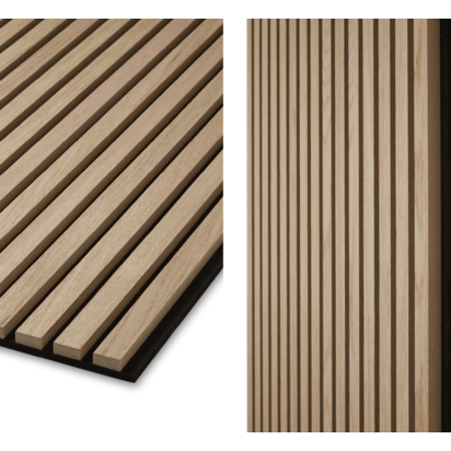 SlatWall NATURAL OAK