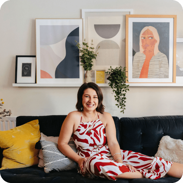 Designer house tour: Claire’s small flat that’s BIG on style